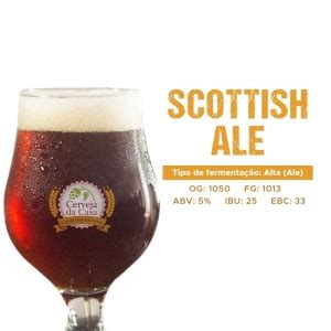 Cerveja da Casa Kit de Insumos Cerveja Artesanal Scottish Ale Opções