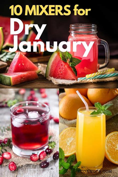 10 Eco-Friendly Dry January Mixers for the Ultimate Detox