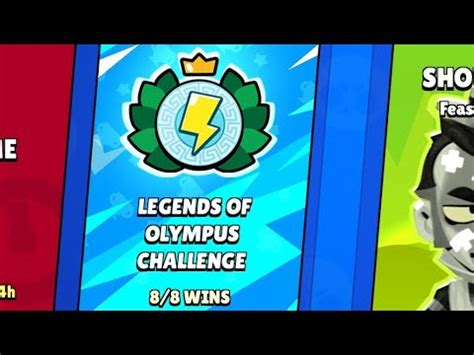 Brawl Stars Legends Of Olympus Challenge Legends Of Olympus Challenge