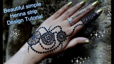 Tasmim Blog: Bail Mehndi Design In Simple And Easy