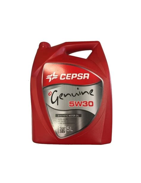 Cepsa 5W40 Genuine Synthetic