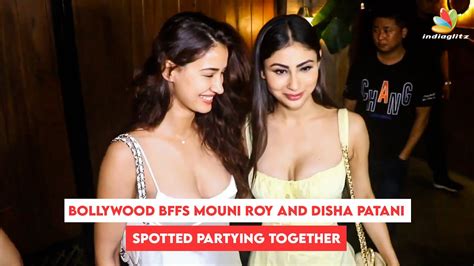 Bollywood Bffs Mouni Roy And Disha Patani Looked Lovely As They Spotted