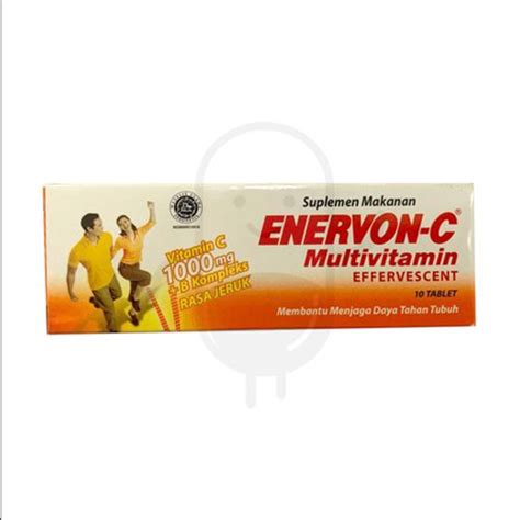 Enervon C Tube Tablet Effervescent Kegunaan Efek Samping Dosis