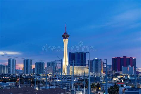 Night View of the Skypod with Cityscape Editorial Image - Image of ...