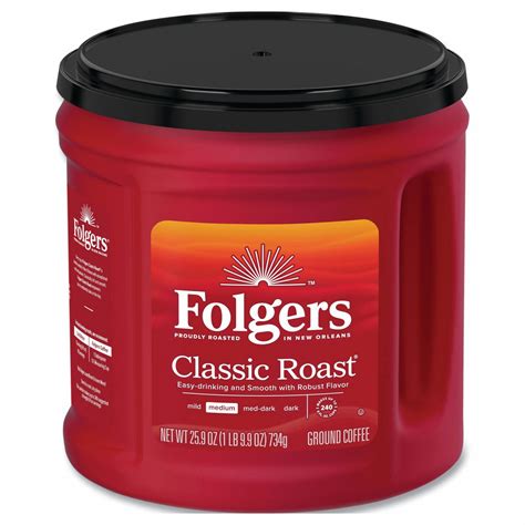 Folgers Classic Roast Can Beverage Pack Coffee 45jr79 2 550020421e9 Grainger