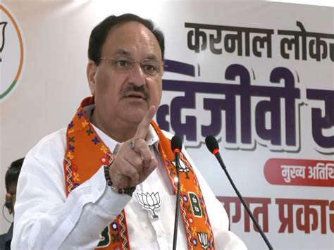 We Are Fortunate To Witness Bjp Being Worlds Largest Party Jp Nadda