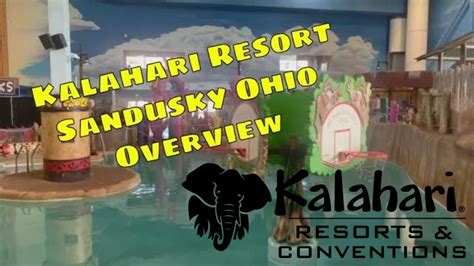 Kalahari Waterpark Resort Sandusky Ohio Walkthrough And Review Youtube