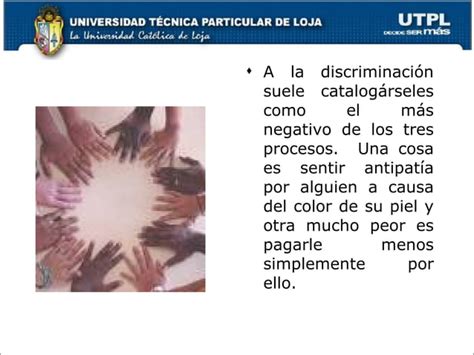 Los Estereotipos El Prejuicio Y La Discriminacion Ppt