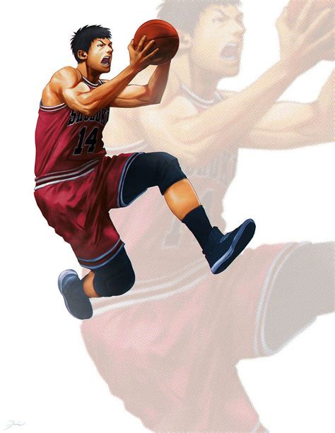 Hisashi Mitsui Inoue Takehiko Slam Dunk Manga Basketball Art Anime