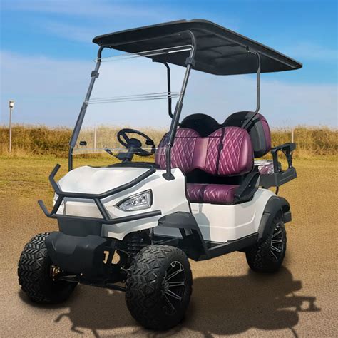 Comfortable Electric Golf Cart Golf Buggy Resort Hotel Airport Cart