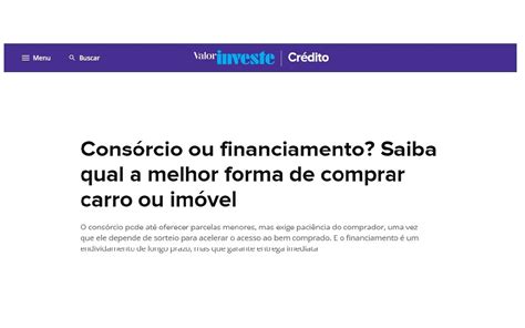 Financiamento Ou Consórcio Conheça As Diferenças E Qual Deles é Melhor