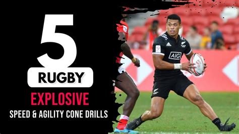 5 Explosive Rugby Speed Agility Cone Drills To Get FASTER The Rugby