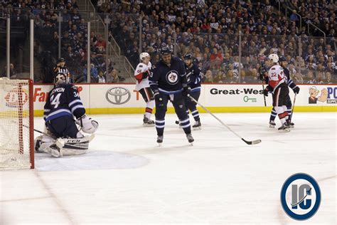 Dustin Byfuglien Leaves Game Against Senators In The 2nd Period