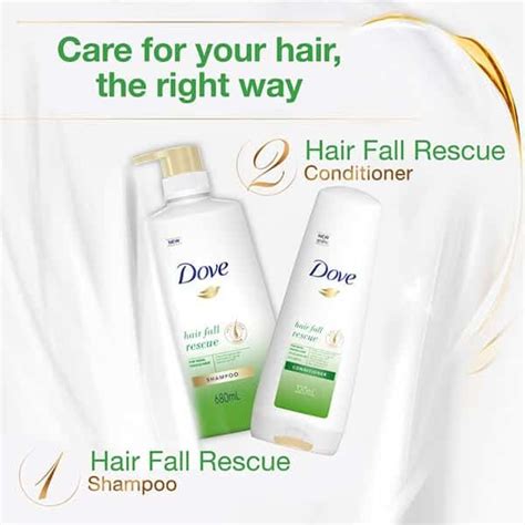 Dove Shampoo Hair Fall Rescue Ml