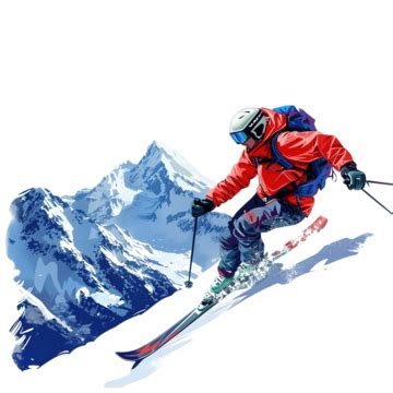 Skiing And Snowy Mountains Winter Sport Winter Sports Snow Png