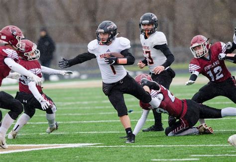 Marine City Football Backfield Featuring Familiar Faces