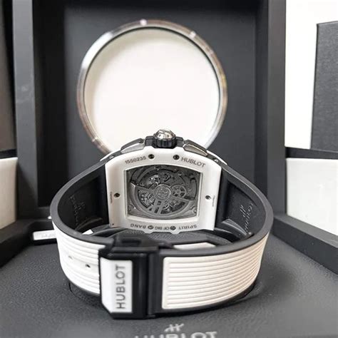 Đồng Hồ Nam Hublot Spirit Of Bigbang Ceramic White 42mm Màu Trắng Vua Hàng Hiệu