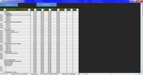 Plantilla Excel Para Asientos Contables The Best Porn Website