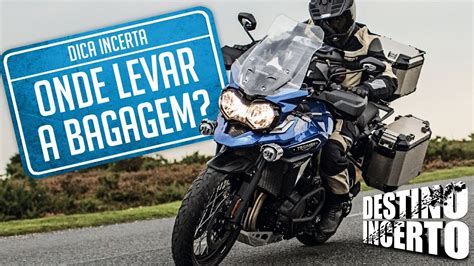 VIAGEM DE MOTO COMO LEVAR MUITA BAGAGEM NA SUA BIGTRAIL YouTube