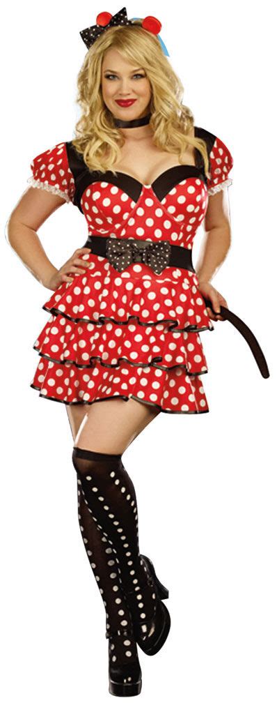 Sexy Plus Size Minnie Mouse Costume