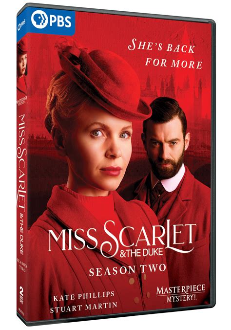 Pbs Miss Scarlet And The Duke 2 Dvd Season Two For 10 Per Month