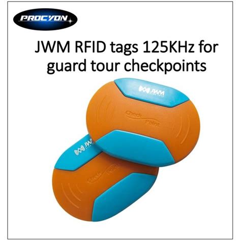 Ready Stock RFID 125kHz Clocking Point ORANGE BLACK For JWM Guard