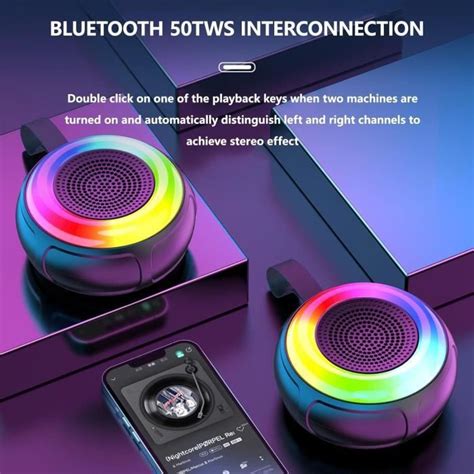 Enceintes Bluetooth Portables Son St R O Hd Sans Fil Haut Parleur