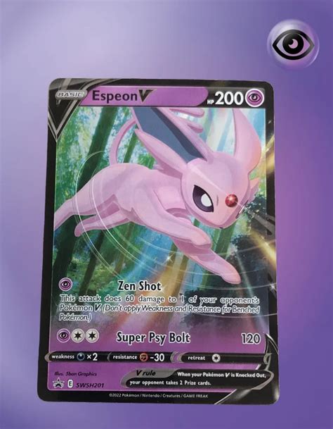 Espeon V Swsh Black Star Promos Tcg Coleccionistas