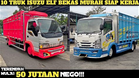 HARGA TRUK ISUZU ELF BEKAS MURAH MULAI 50 JUTAAN UPDATE TERBARU