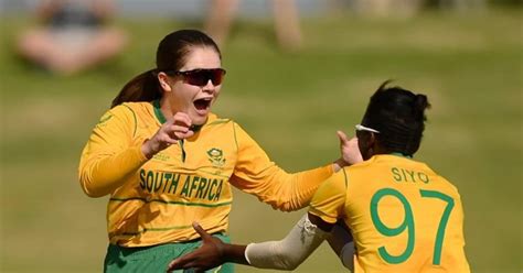 Icc U Women S T World Cup First Hat Trick Of The Tournament Run