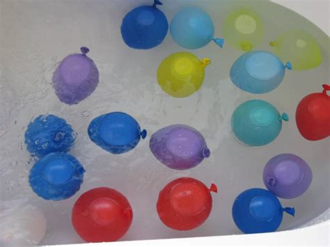 Water Ballon Sensory Play Bath Time Fun Learning 4 Kids