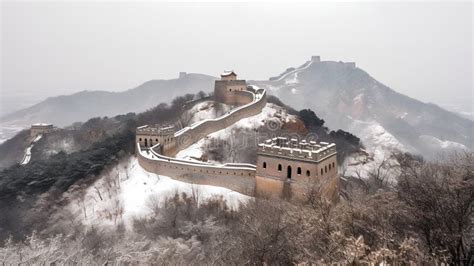 Great Wall in Winter, Beijing, China. Great Wall is One of the Most ...