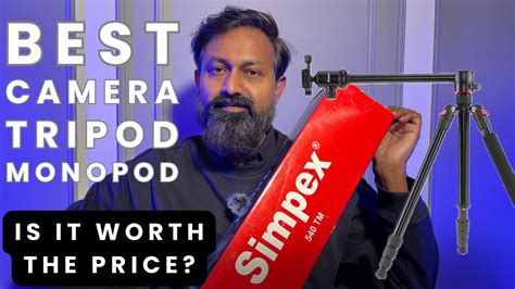 Best Professional Tripod Monopod Made In India Simpex Tm Unboxing