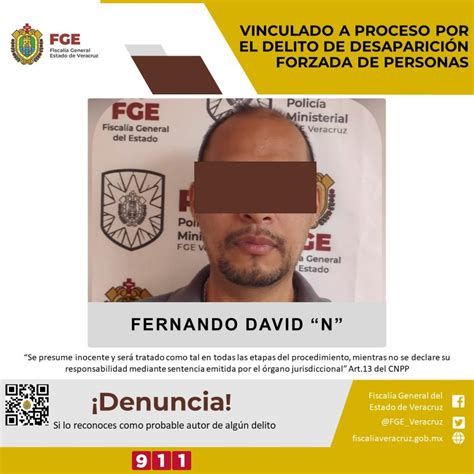 Vinculado a proceso por el presunto delito de desaparición forzada de