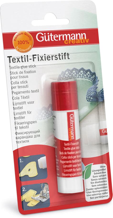 Gütermann Textil Fixierstift 10 g 639810 Tappert Kurzwaren