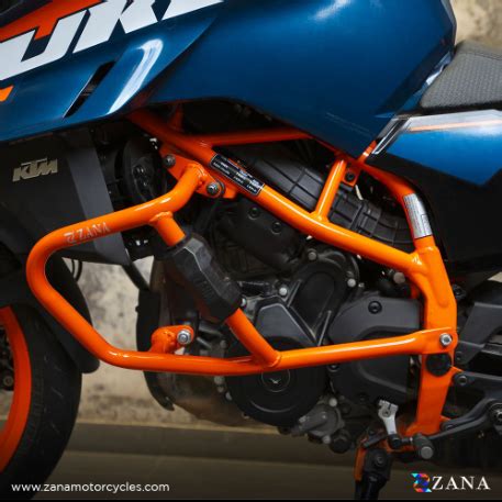 Buy Crash Guard With Slider Puck Orange For KTM Duke 390 250 200 390