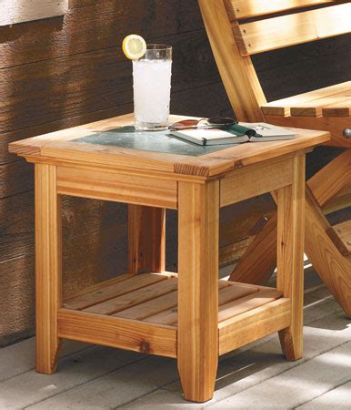 Adirondack Chair & Table | Woodworking Project | Woodsmith Plans