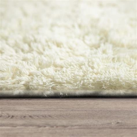 Paco Home Tapis Shaggy Tapis De Salon Fausse Fourrure Poil Long