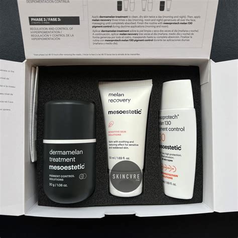 Mesoestetic Dermamelan Home Pack SKINCVRE