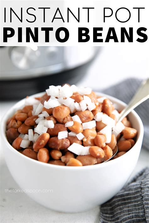 Instant Pot Pinto Beans - The Forked Spoon