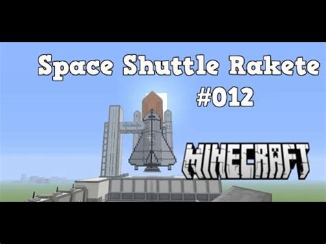 Minecraft Wir Bauen Eine Nasa Rakete Hd Der Bau Des Antriebs