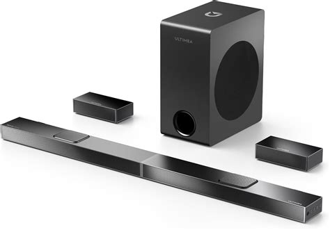 ULTIMEA 5 1 2 Sound Bar Compatible With Dolby Atmos Wireless 8