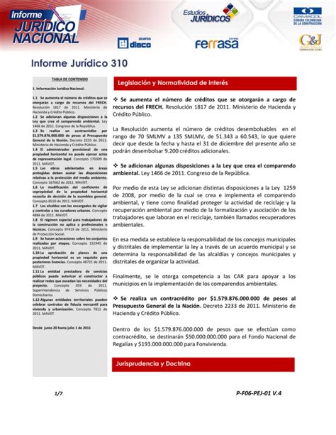 Informe Jur Dico