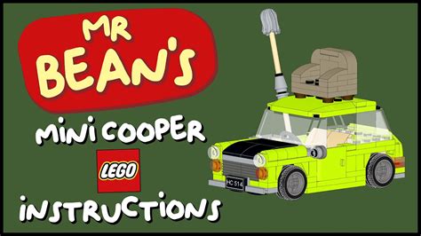 Make Your Own Lego Mini Cooper From Mr Bean Instructions Youtube