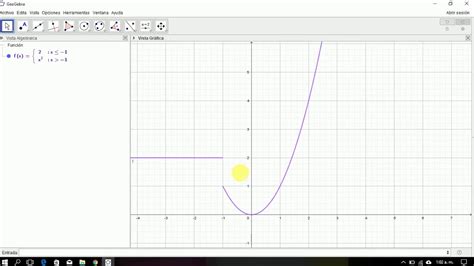 Cómo Graficar Funciones A Trozos En Geogebra Youtube