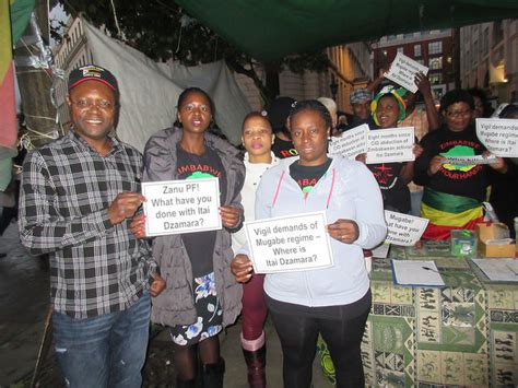 Zanu Pf Swaggers In The Uk Zimbabwe Vigil Diary Nehanda Radio