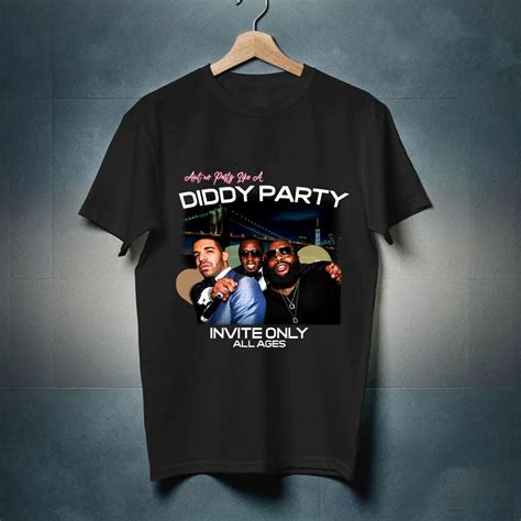 Vintage Aint No Party Like A Diddy Party Ver 3 Classic T Shirt S 5xl