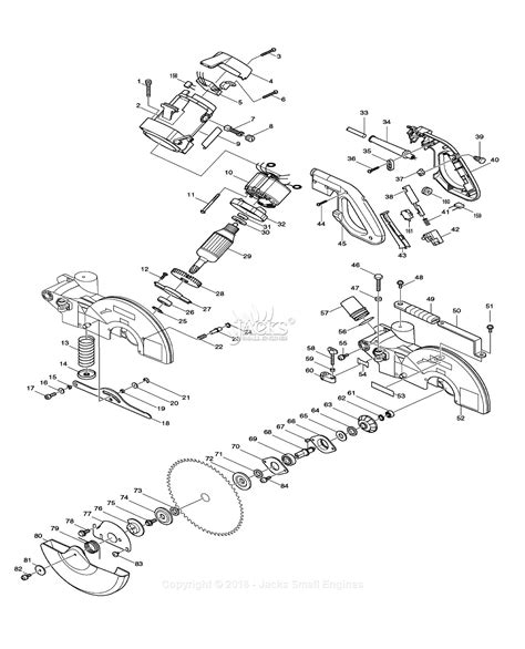 Makita Miter Saw Parts Diagram Reviewmotors Co