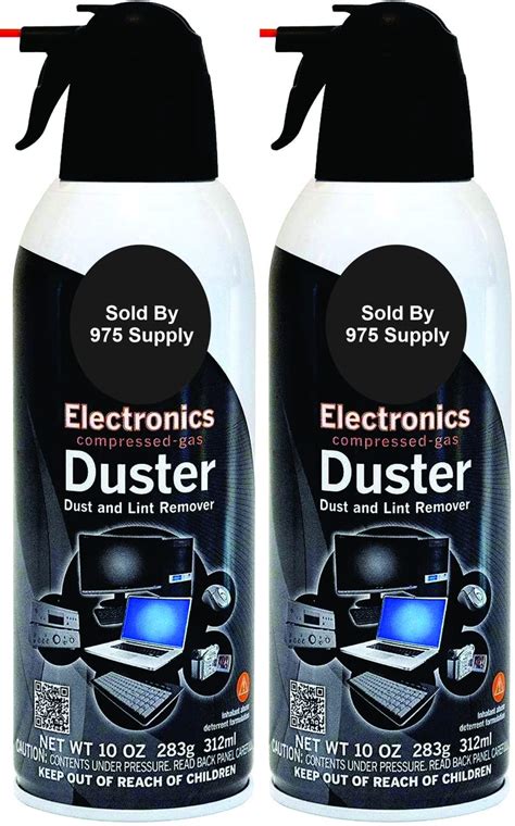 Buy Air Duster, Compressed Air Duster, 10 oz Cans, Dust Off, Canned Air ...