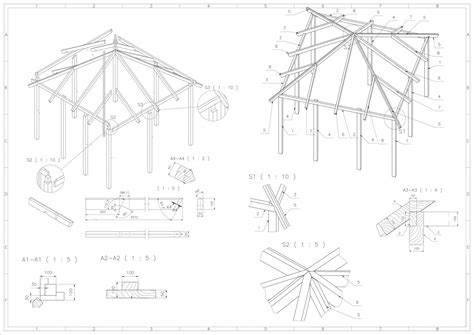 Rectangle wooden gazebo shed plans - Available soon! - papacad